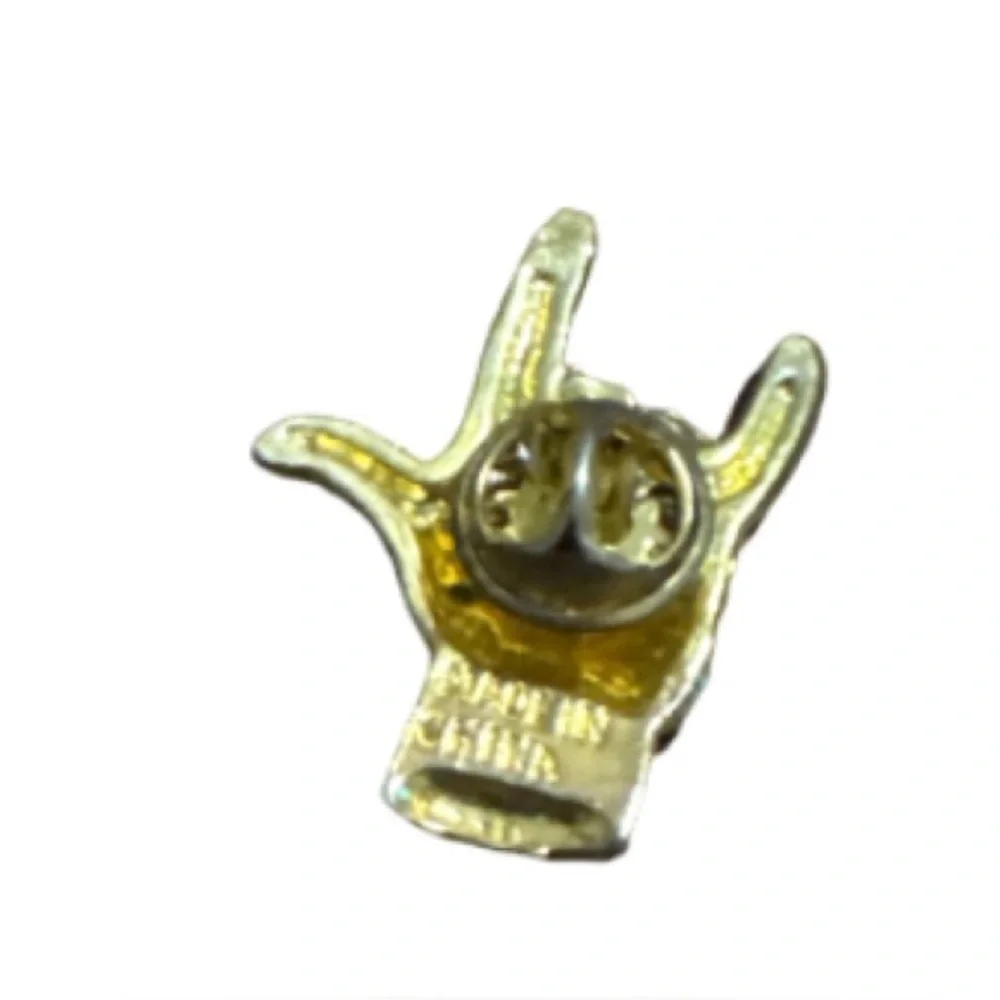 ASL I LOVE YOU PIN